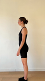 JL Roeipak reflective Racing zwart - dames