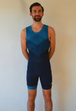 Combinaison d'aviron JL Ultramarine - Homme