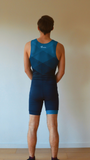 Combinaison d'aviron JL Ultramarine - Homme