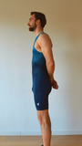 Combinaison d'aviron JL Ultramarine - Homme