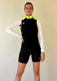 JL 'sequel' bodywarmer dames - Zwart/Hi-Vis