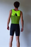 Combinaison d'aviron JL Marine Hi-Vis - homme