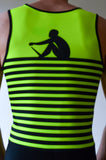 Combinaison d'aviron JL Marine Hi-Vis - homme