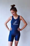 JL Roeipak reflective blade navy - dames
