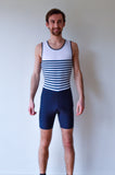Combinaison d'aviron JL Marine navy - homme