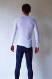 JL Tech Shirt manches longues - unisexe - blanc