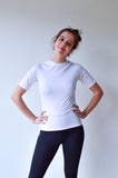 JL Tech Shirt manches courtes - unisexe - blanc