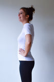 JL Tech Shirt manches courtes - unisexe - blanc