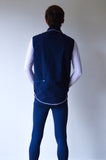 Gilet JL 'sequel' homme - bleu marine