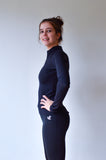 Jl Tech shirt à tirette Funny 8 - unisexe - noir