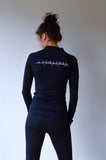 Jl Tech shirt à tirette Funny 8 - unisexe - noir