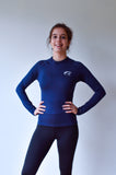 JL Tech Shirt manches longues - unisexe - bleu marine