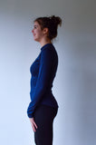 JL Tech Shirt manches longues - unisexe - bleu marine