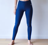 JL Lange roeibroek - unisex - navy met speedstripe royal blue