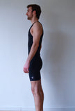 Combinaison d'aviron JL Funny 8 réfléchissante - noir - homme