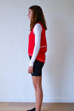 Gilet JL 'sequel' femme - rouge
