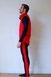 Gilet JL 'sequel' homme - rouge