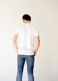 T-shirt Tebo Rower - White - Unisex