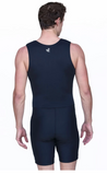 Combinaison d'aviron JL reflective blade noir - homme