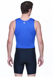 Combinaison d'aviron JL reflective blade bleu royal - homme