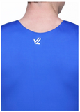 Combinaison d'aviron JL reflective blade bleu royal - homme