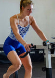 Combinaison d'aviron JL Coral Crew - sangles spaghetti - femme