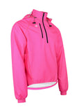 JL Roeijacket 'Sequel' met kap - unisex - HiVis Pink