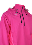 JL Roeijacket 'Sequel' met kap - unisex - HiVis Pink