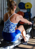 Combinaison d'aviron JL Coral Crew - sangles spaghetti - femme