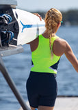Combinaison d'aviron JL  Hourglass Hi-Viz  - femme