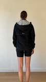 JL Rowing jacket 'Sequel' avec capuche - unisexe - noir