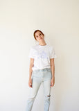 T-shirt Tebo Rower - Blanc - Unisexe